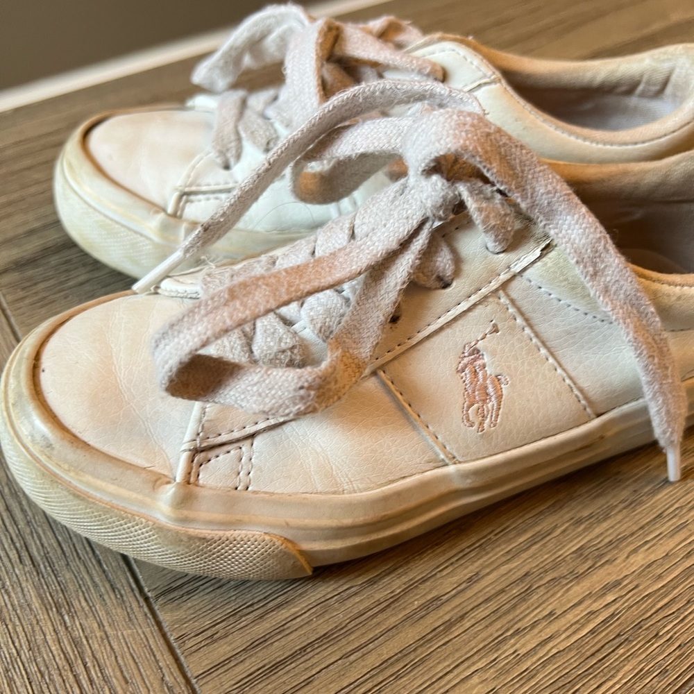Polo by Ralph Lauren Kids White Sneakers